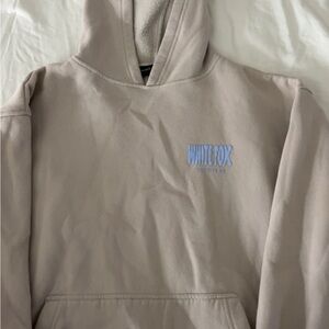 White Fox Boutique Beige Hoodie